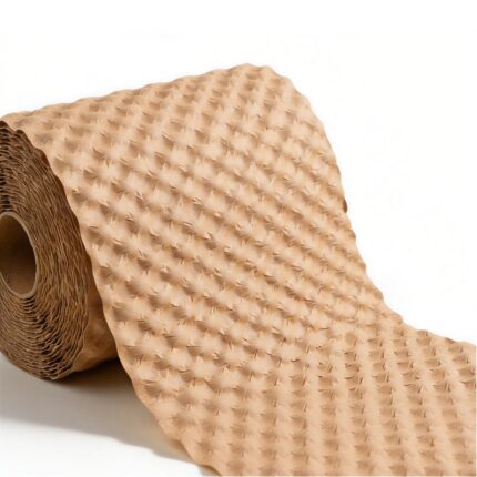 High Strength Bubble Embossed Paper Stretchable Flexible for Irregular Shaped Items 30CM*10M